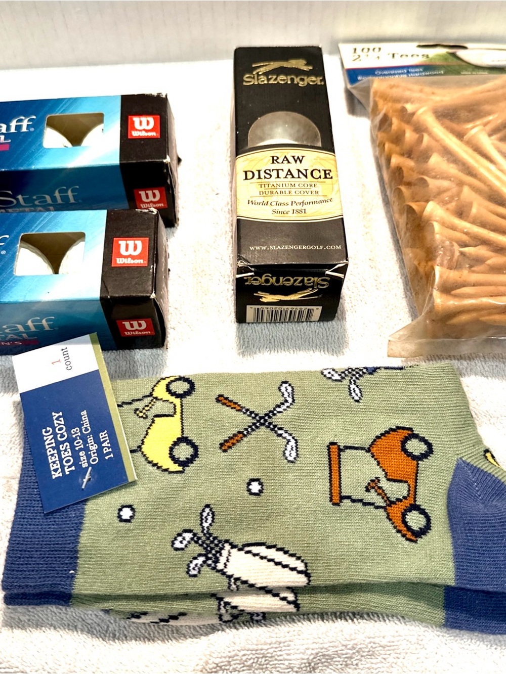 Men's Golf accessories Golf balls, Golf tees & novelty Crew Socks -